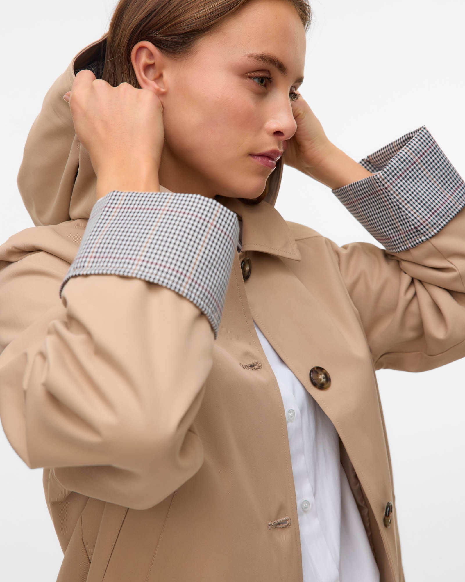 VMWALESLYDIA SHORT TRENCH COAT